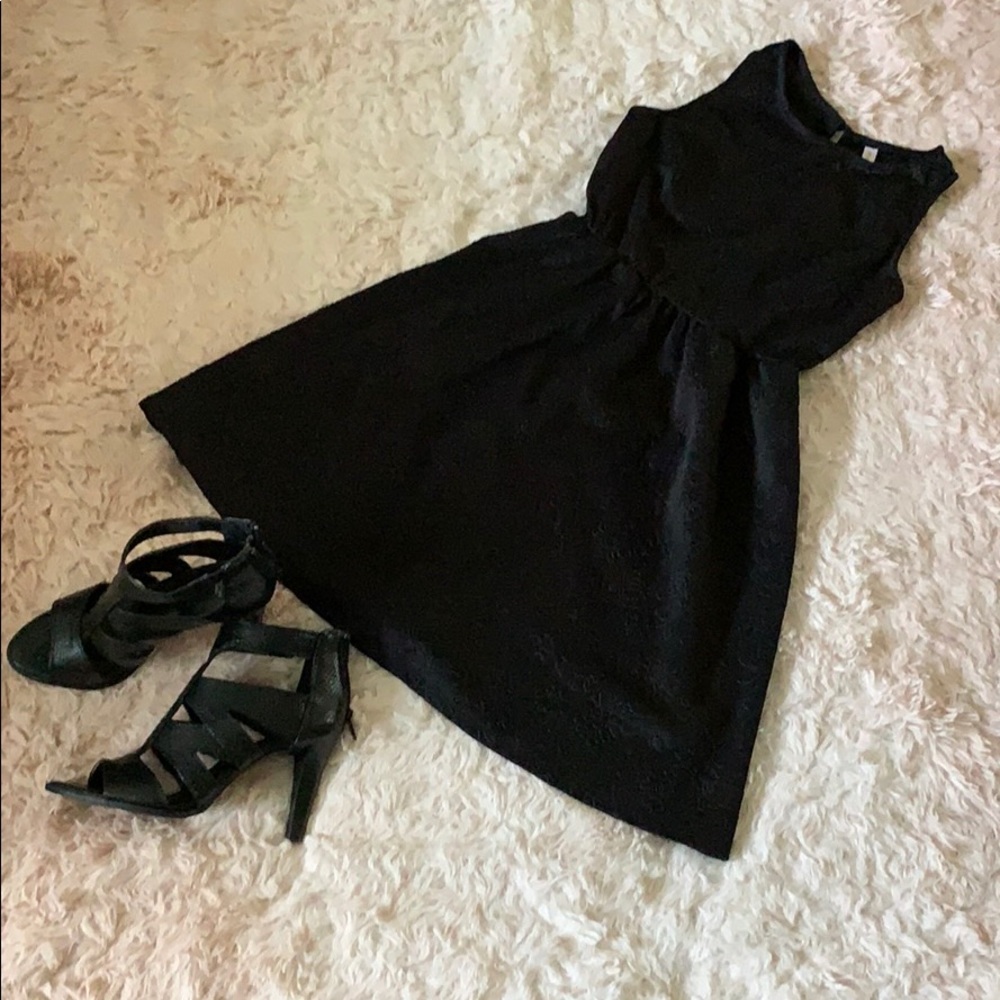 Little Black A-line Party Dress